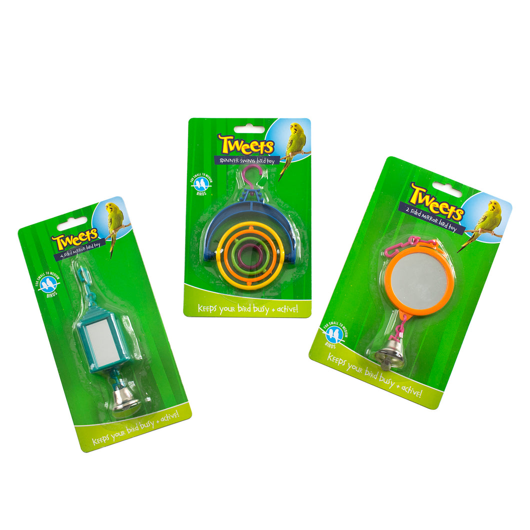 Bird Toy Pk1 x 3 Asstd Styles