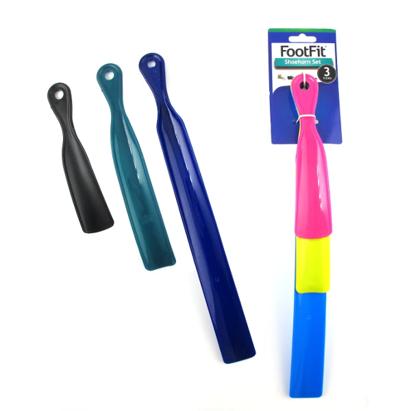 FT Shoe Horn 3 Sizes Asstd Cols