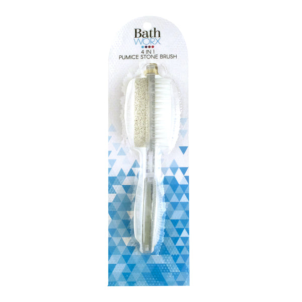 Pumice Stone Brush File 4 in 1