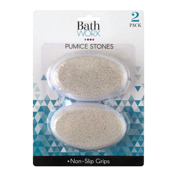 Pumice Stone with Grip Pk2
