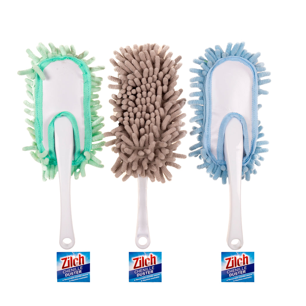 Duster Chenille 3 Assorted Colours