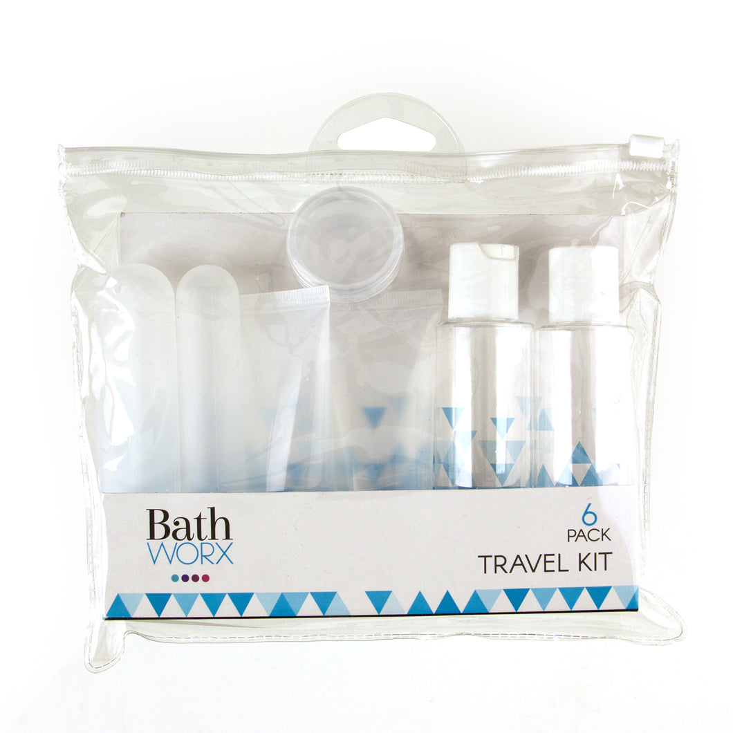 Travel Kit Pk6 in PVC Bag