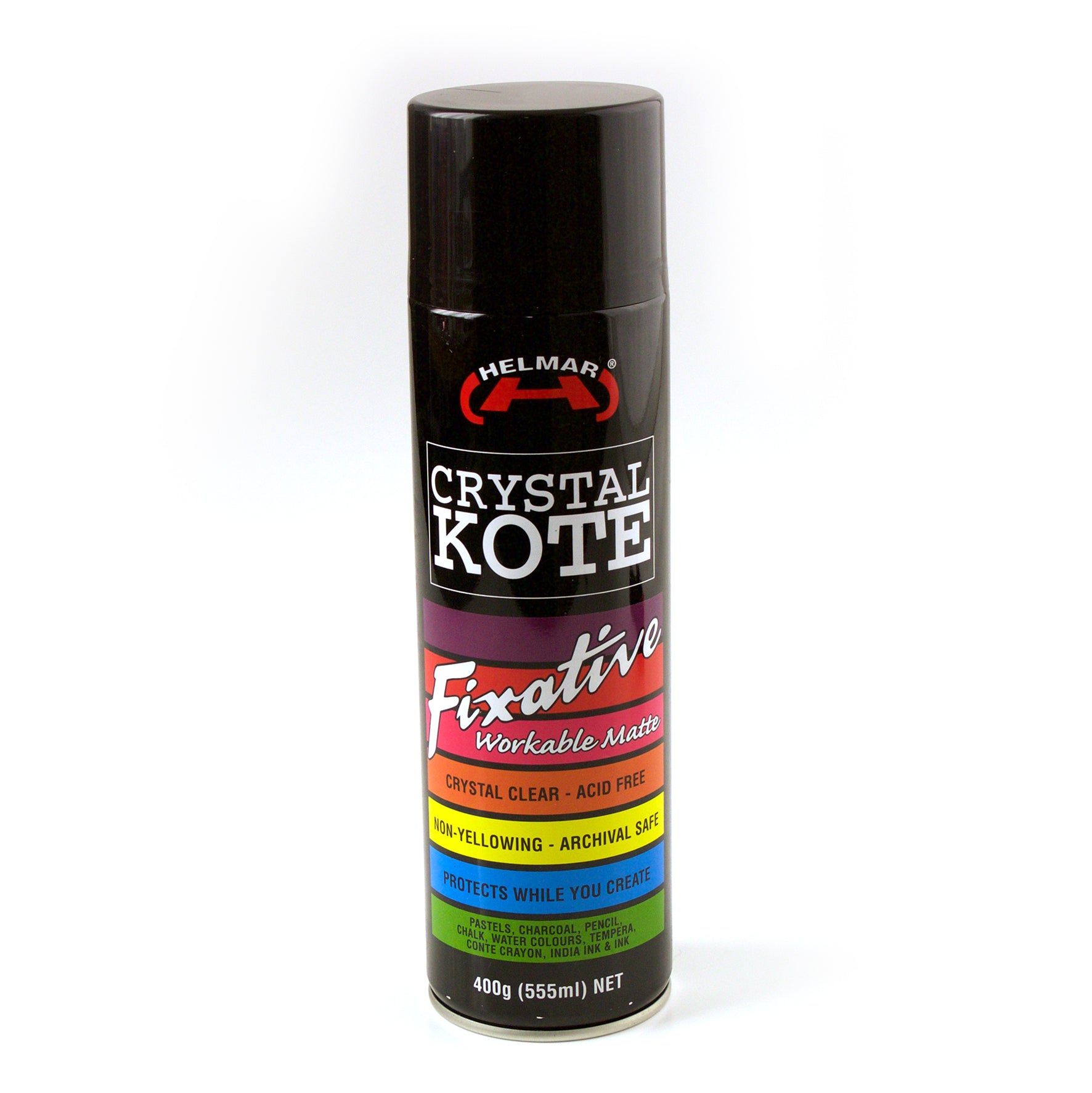 Helmar Crystal Kote Matte Fixative Spray 400g | Hot Dollar Newtown ...