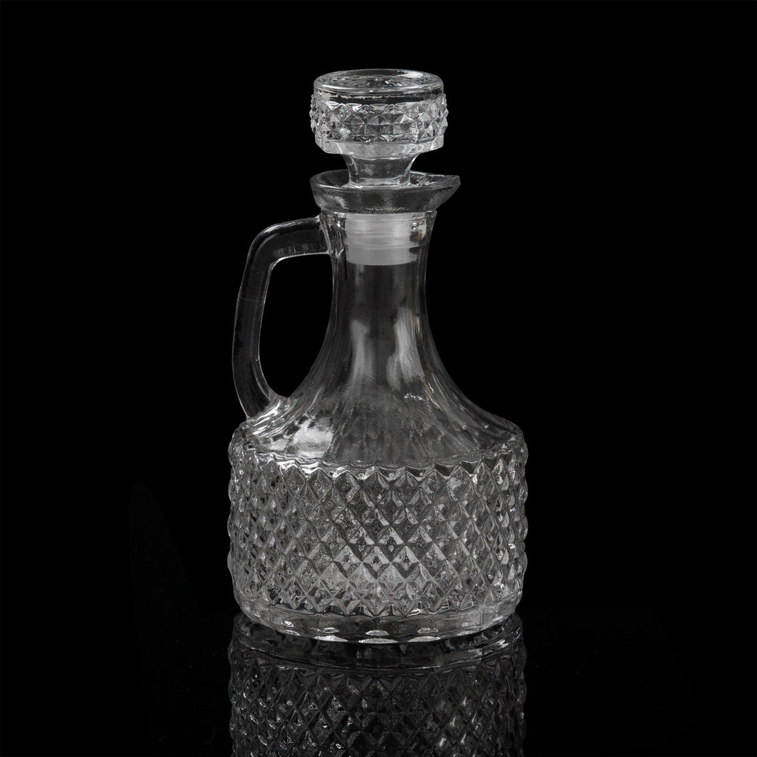 Glass Oil Bottle 360ml Diamond 9.5x7.5x17.2cm