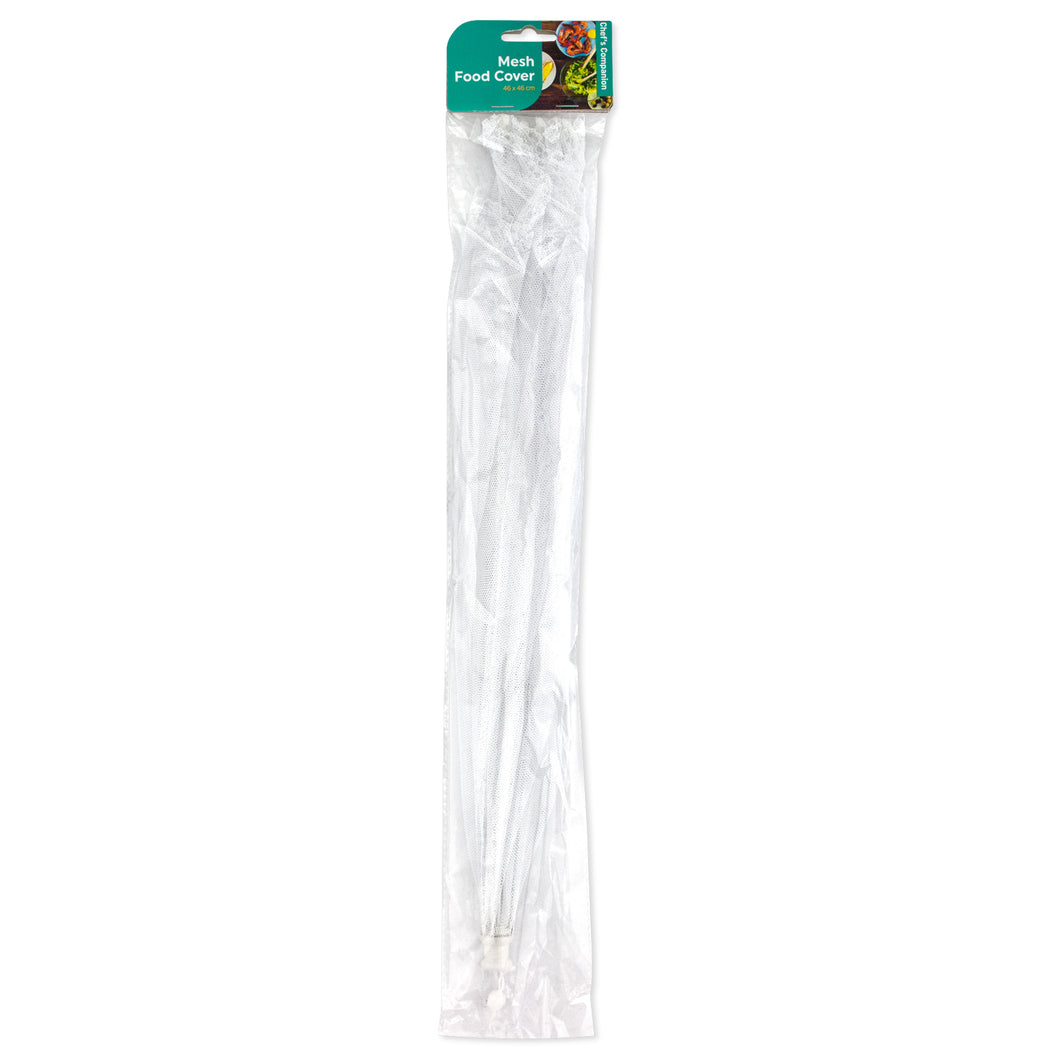 Food Cover Mesh White 18.5inch 46x46cm