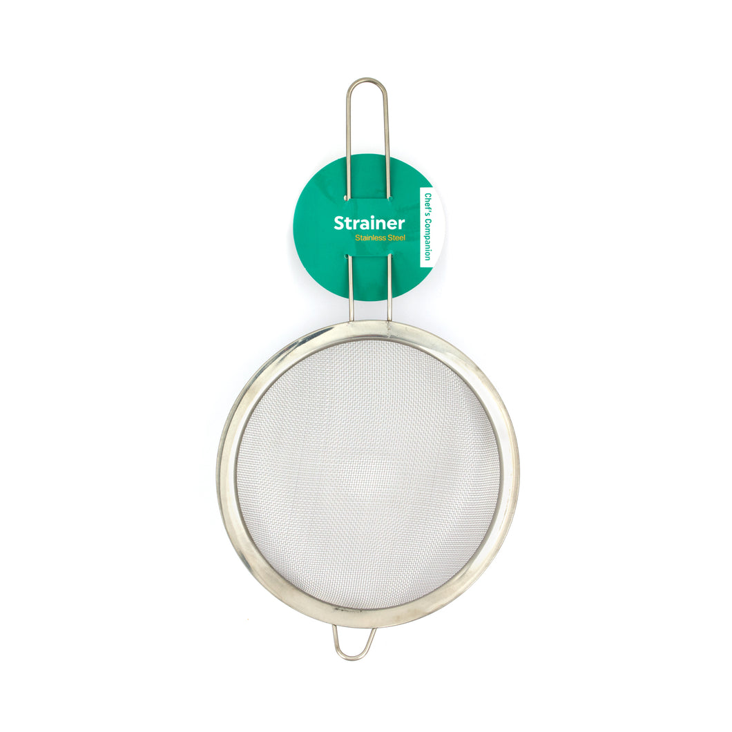 Strainer Mesh w Hanger S/Steel Medium 18cm Dia