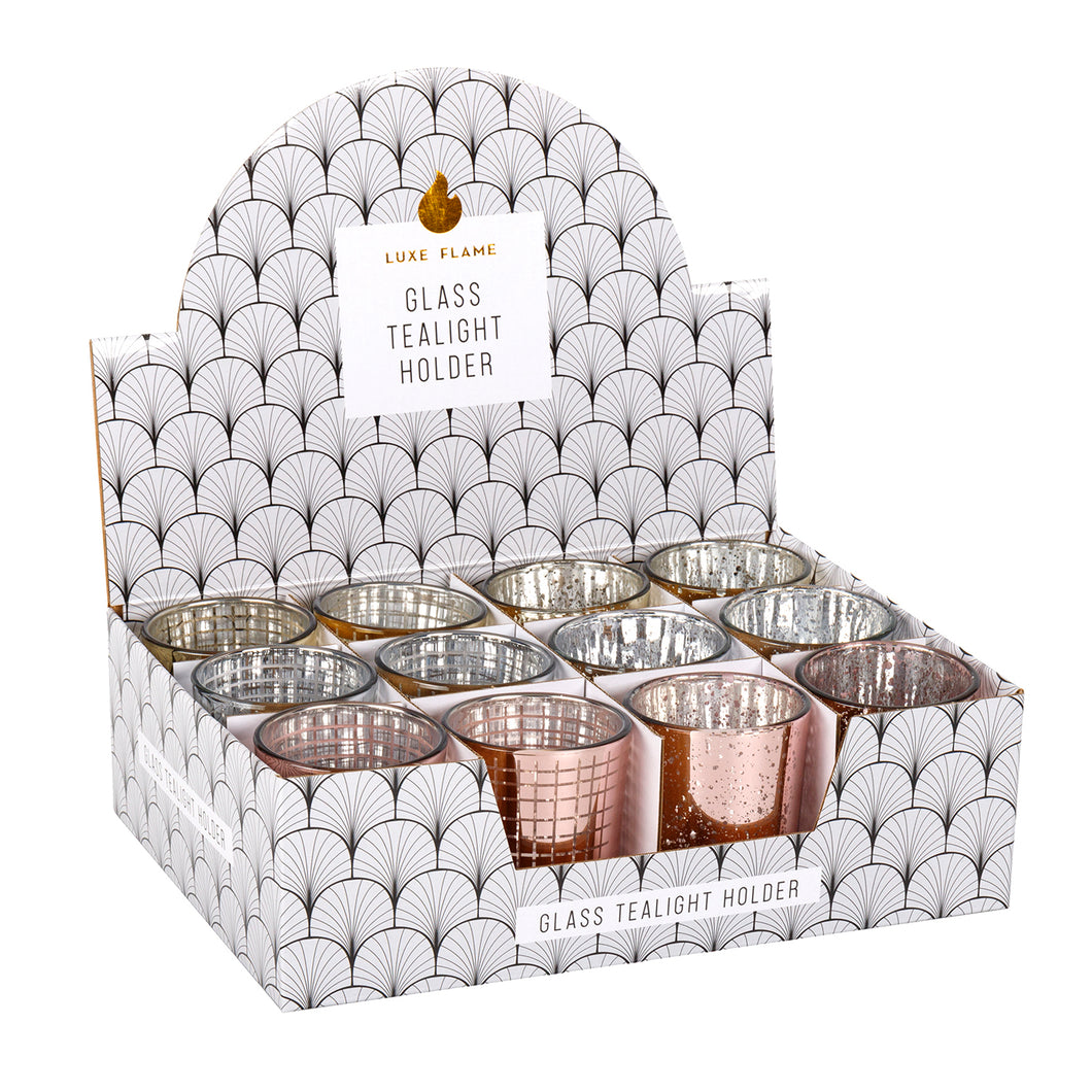 Glass Tealight Holder