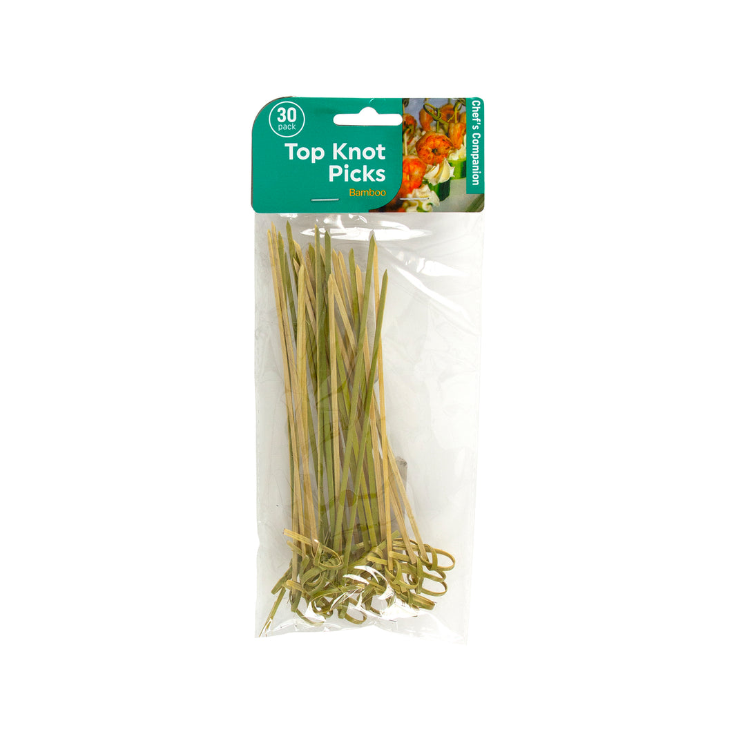 Skewer Top Knot Bamboo 15cm Pk30