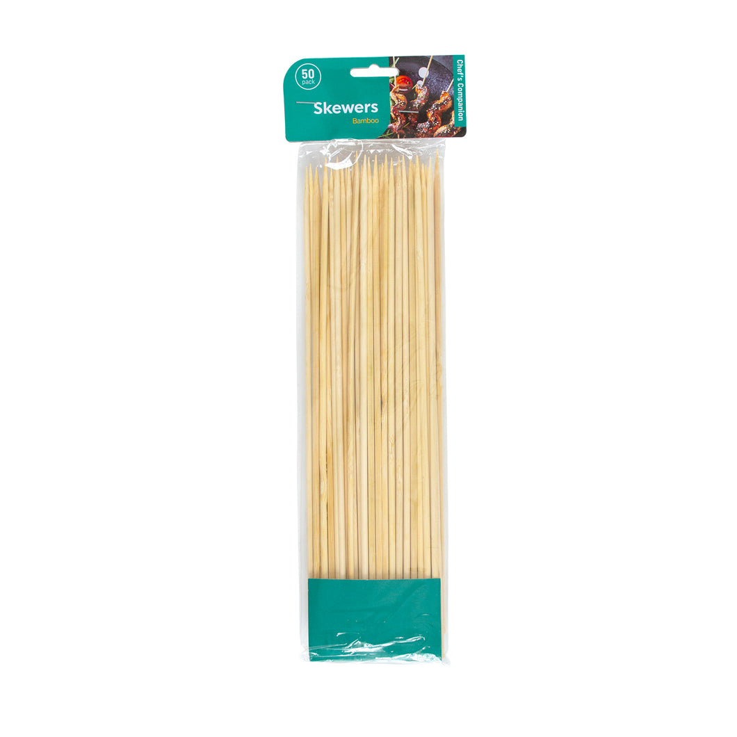 Skewer Flat Bamboo 29x1cm Pk25