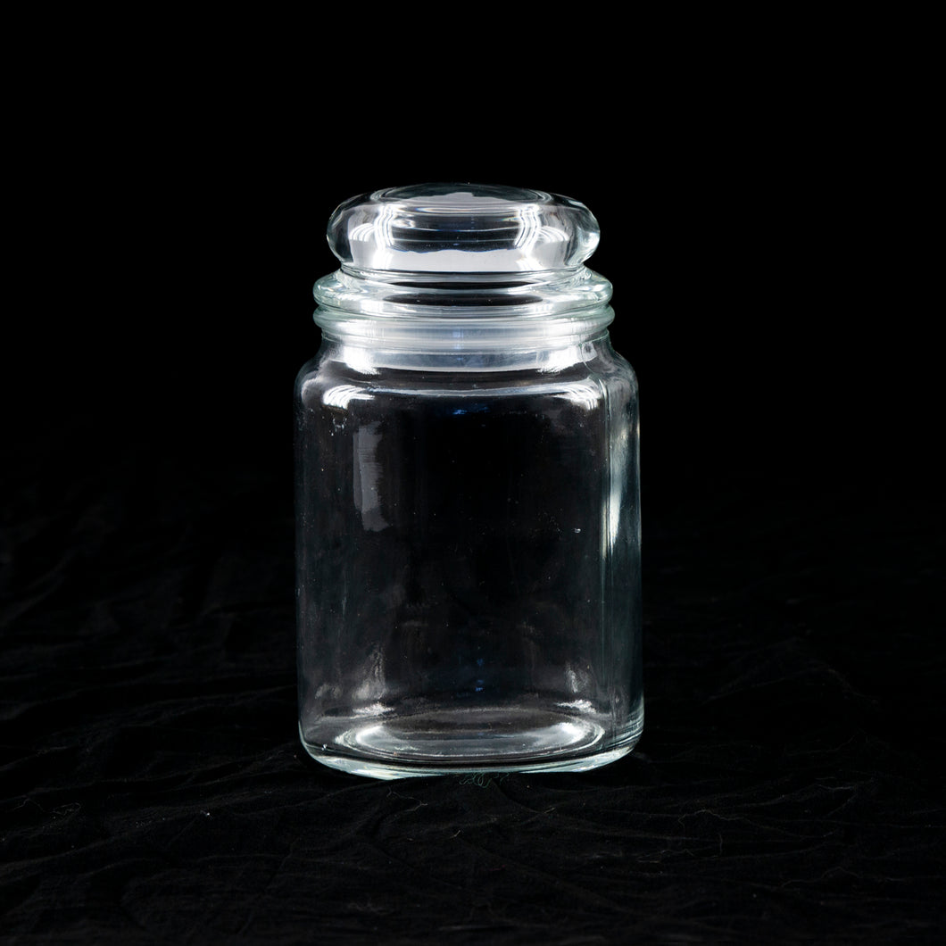 Glass Jar Multipurpose w Dome Glass Lid 750ml 10x17cm