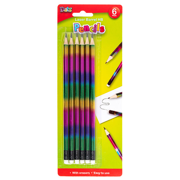 Pencil Laser Barrel HB 6pk