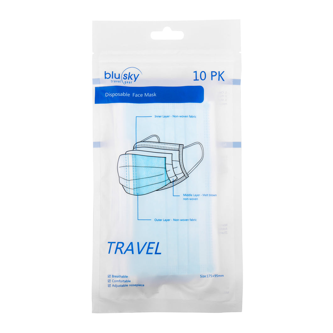 Blue COVID-19 Mask 10pk
