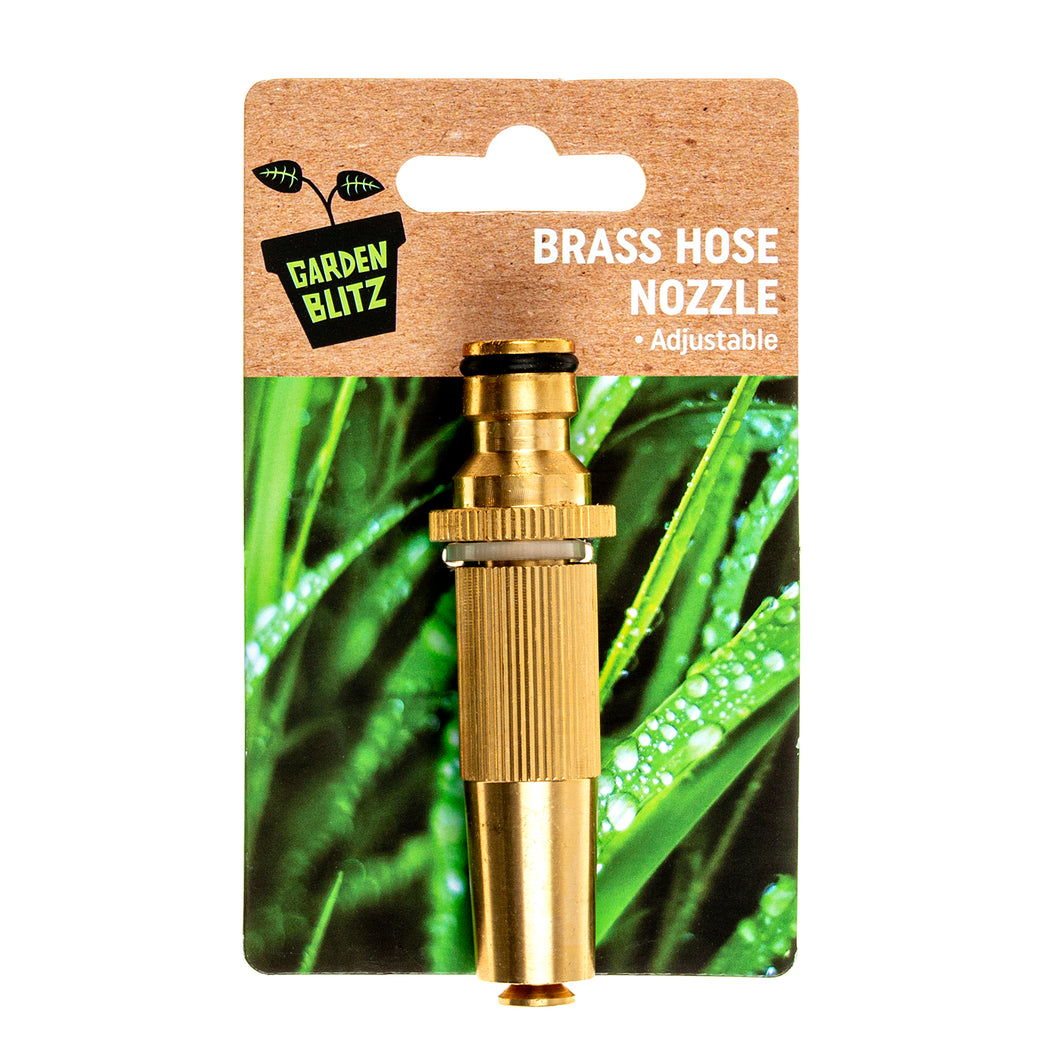 Brass Nozzle Hose Adjustable