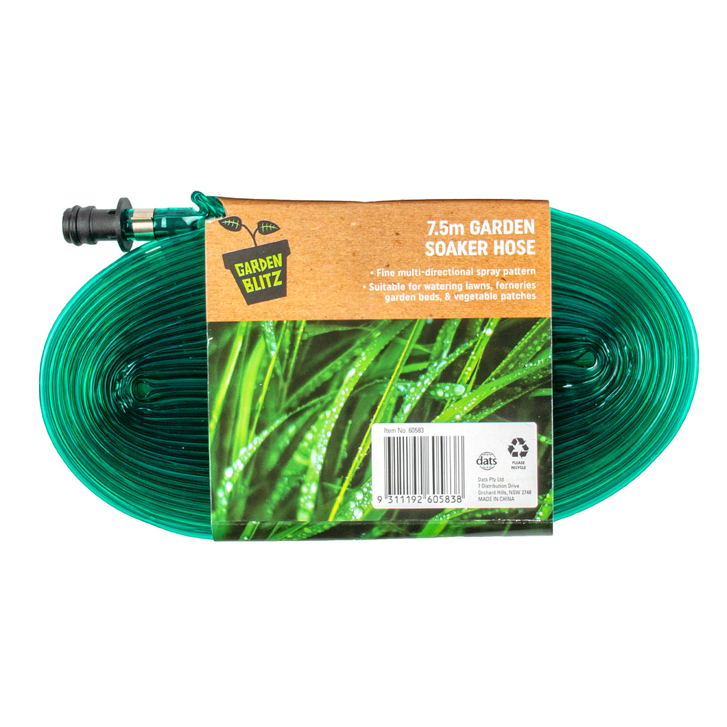 Hose Garden Soaker 7.5mtr