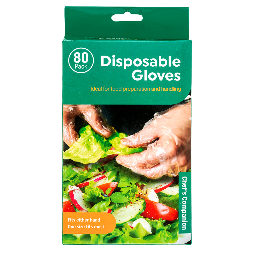 Gloves Disposable Plastic Pk80