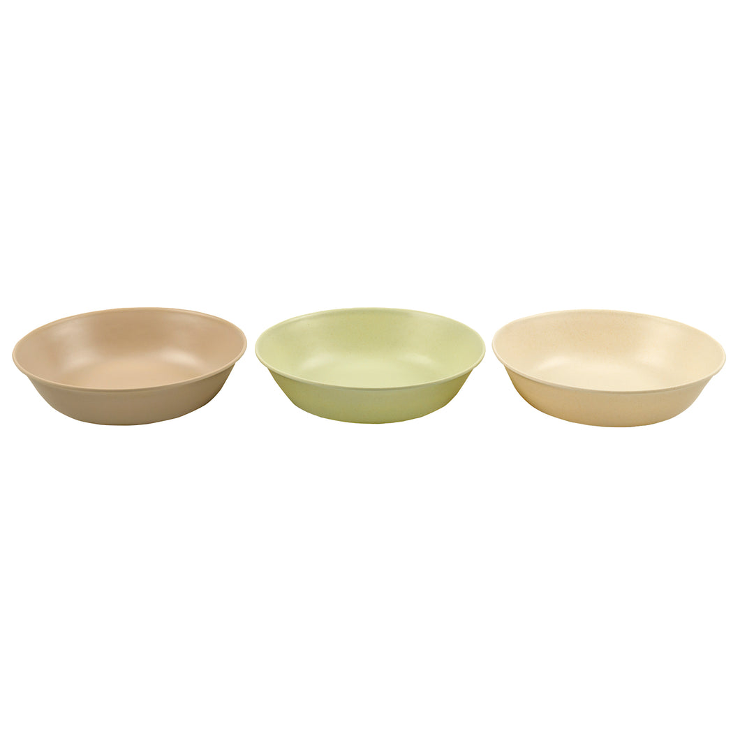 Matte Melamine Bowl Cereal Asstd Cols 19.5x5.2cm