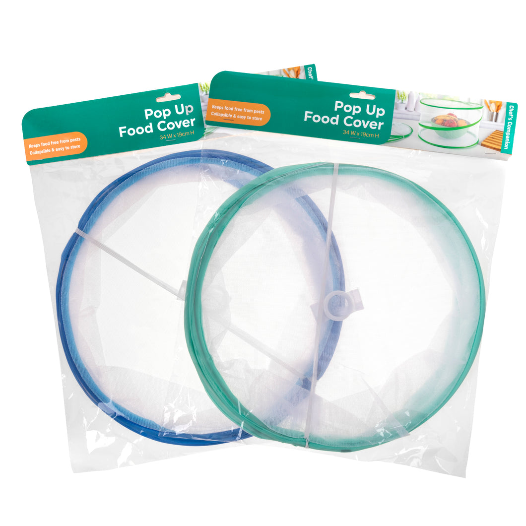 Food Cover Mesh Round Pk1 2 Asstd Cols 34.5cmDia
