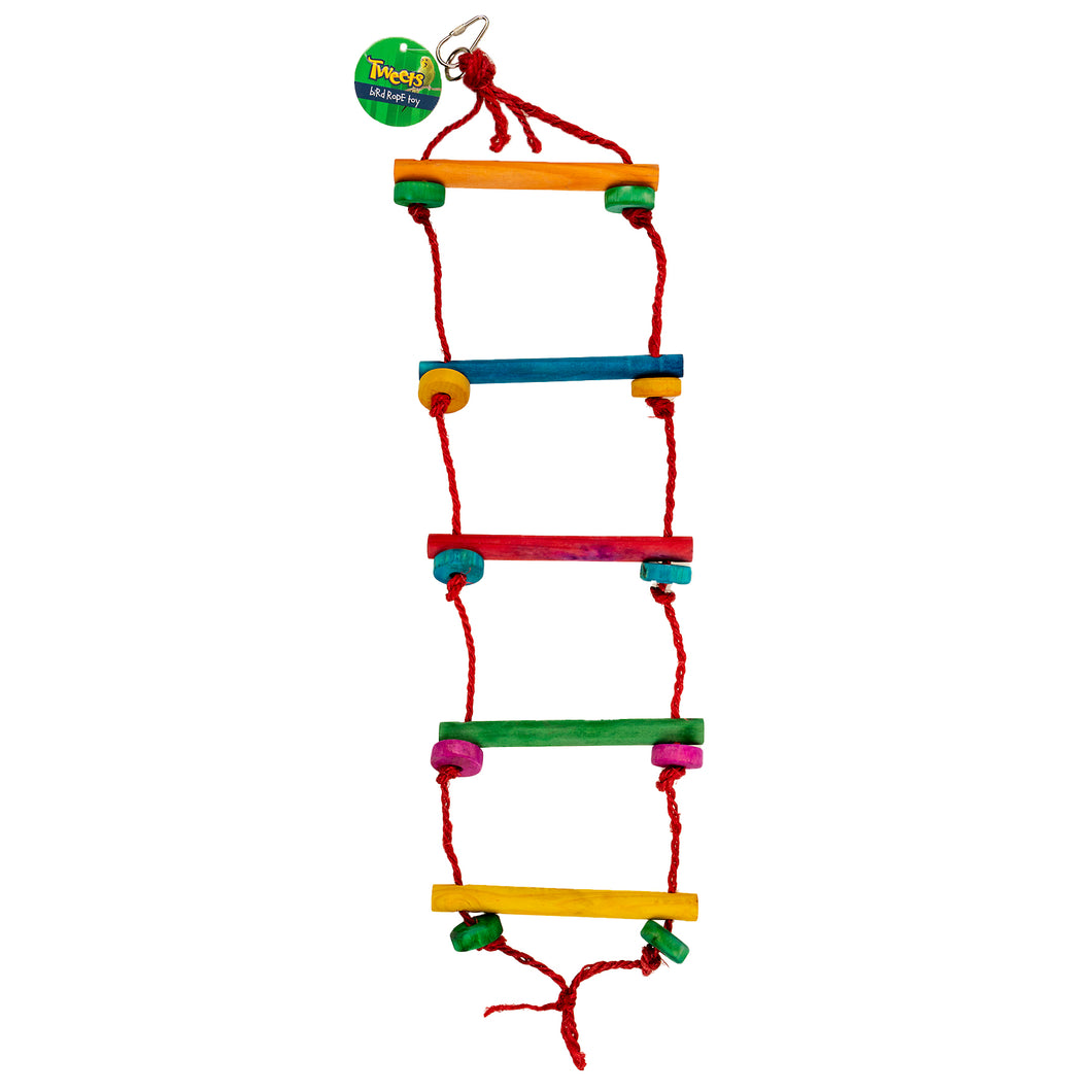 Bird Toy Rope Ladder Swing 60x15cm
