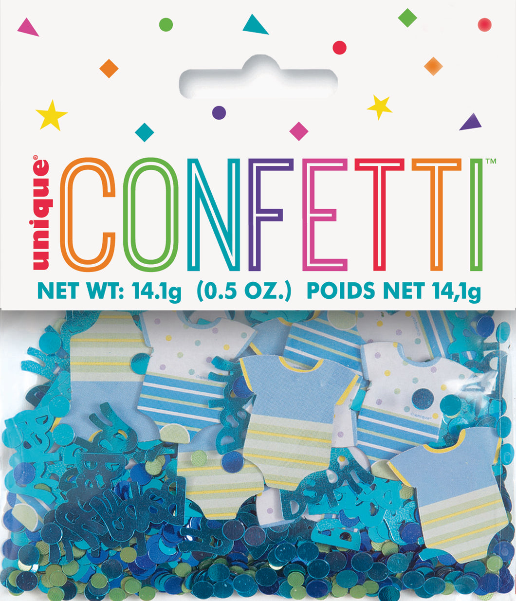 BLUE DOTS B/S CONFETTI .5oz