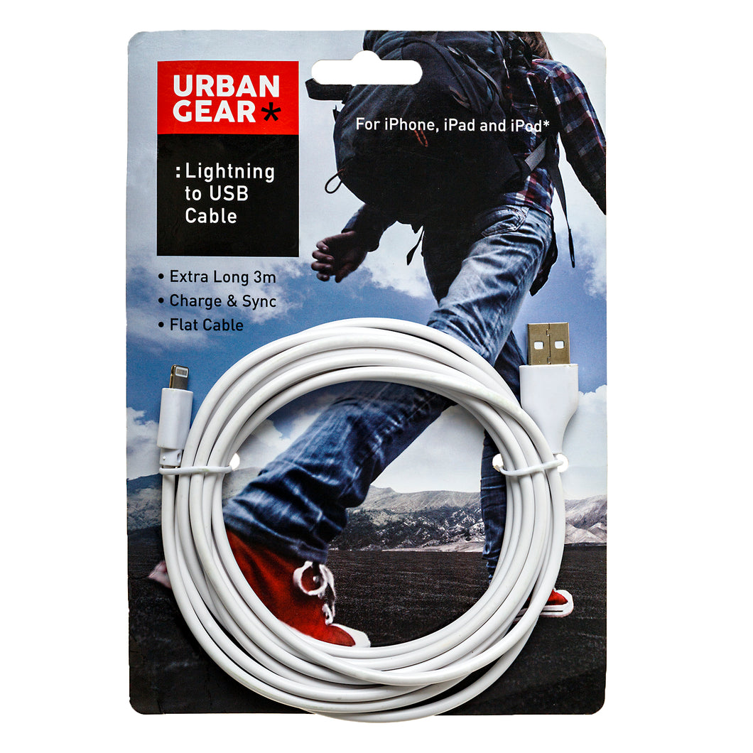Lightning USB Cable 3m White
