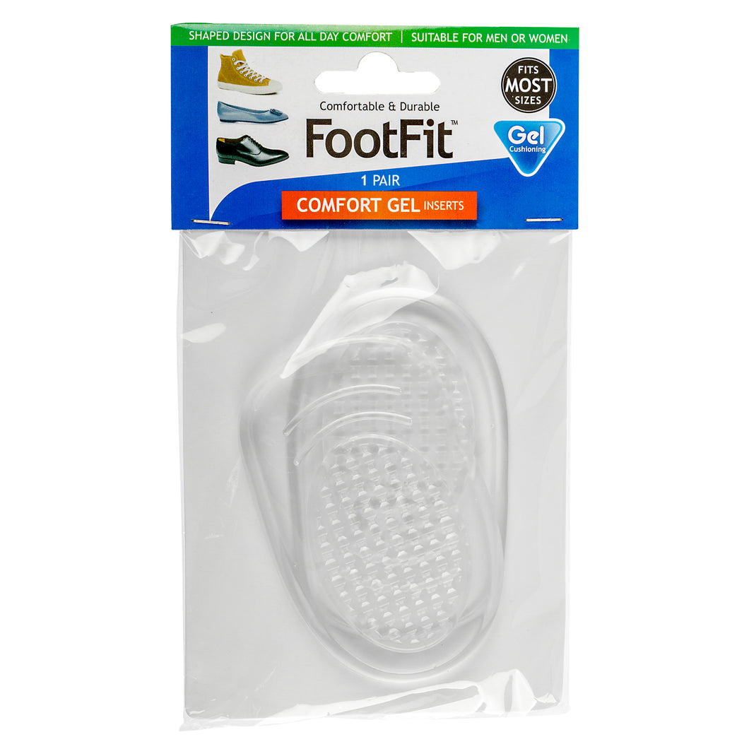 Feet Insole Gel Cushion 1pk 90x55mm