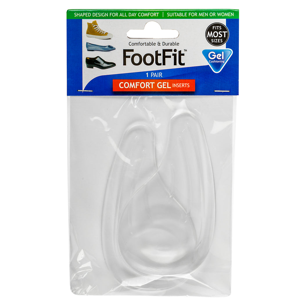 FEET Insole Gel Cushion 1pk 100x58mm