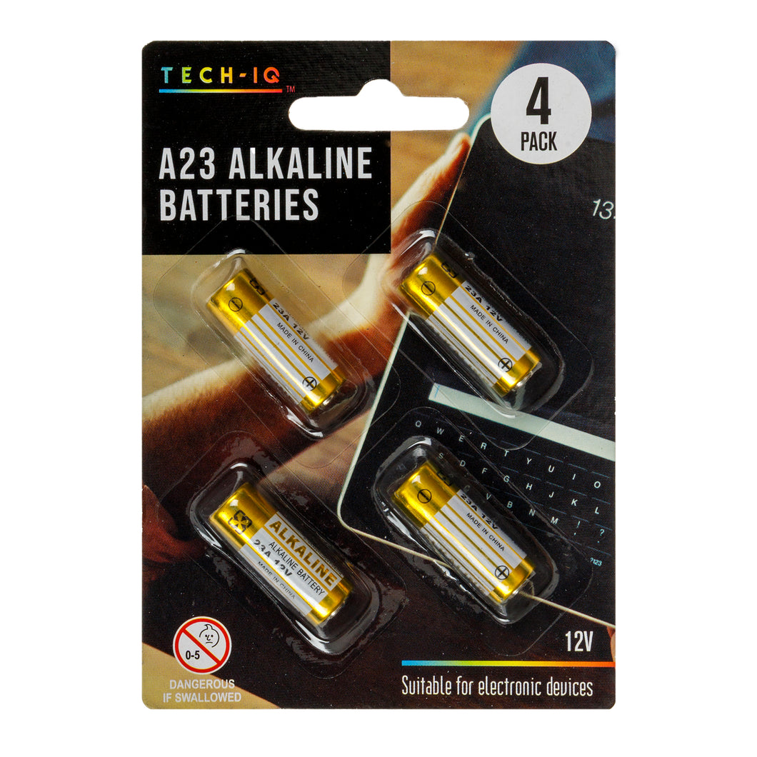 Batteries Alkaline A23 4pk