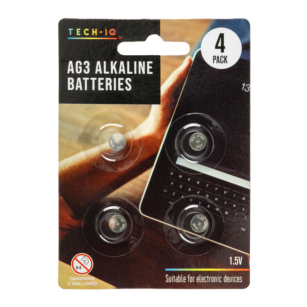 Batteries Alkaline AG3 4pk