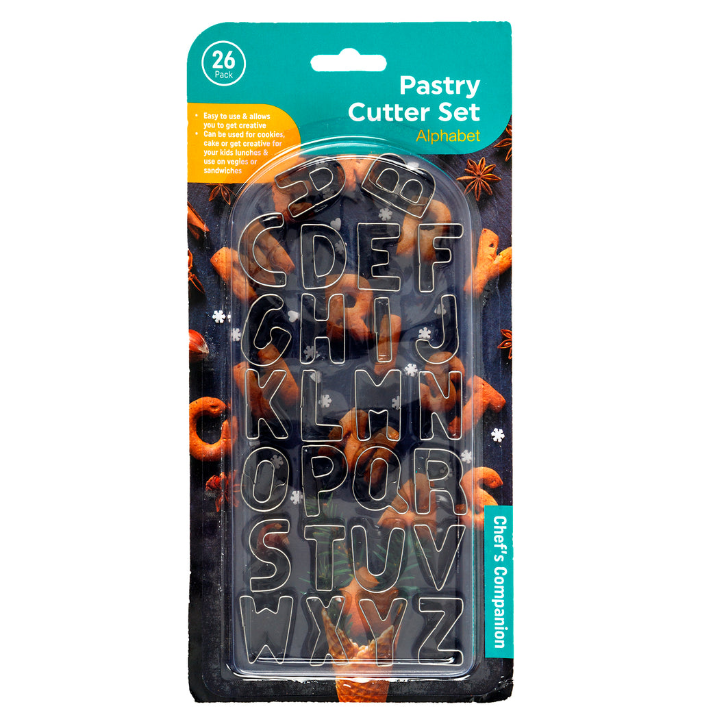 Cake Mould Cutter Alphabet 26pk