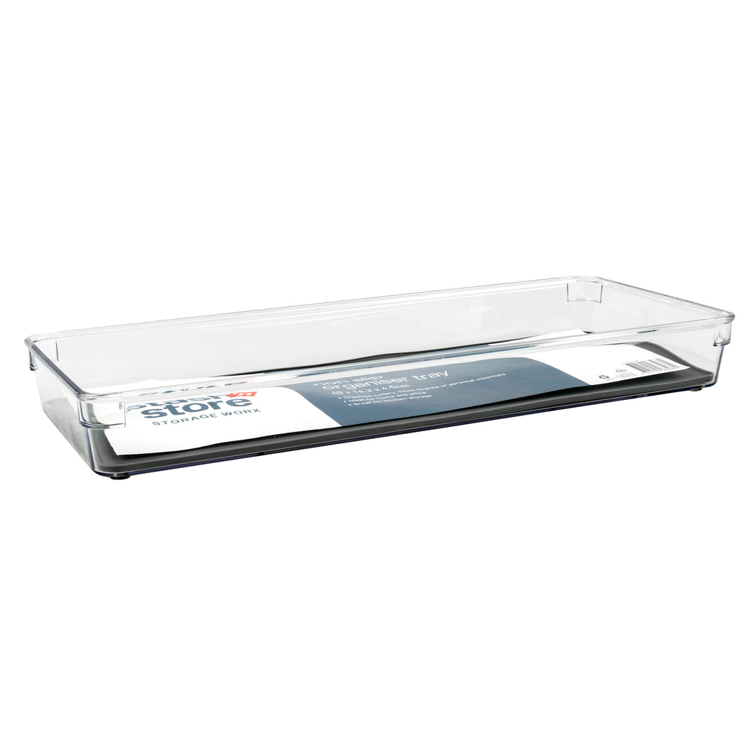 Storage Organiser Rectangle 40x16.2x4.5cm 423g PET TPR