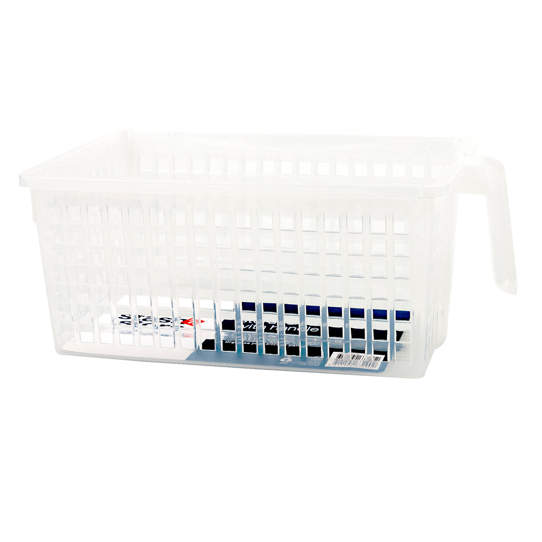 Storage Basket with Handle 24x15x11cm 117g PP