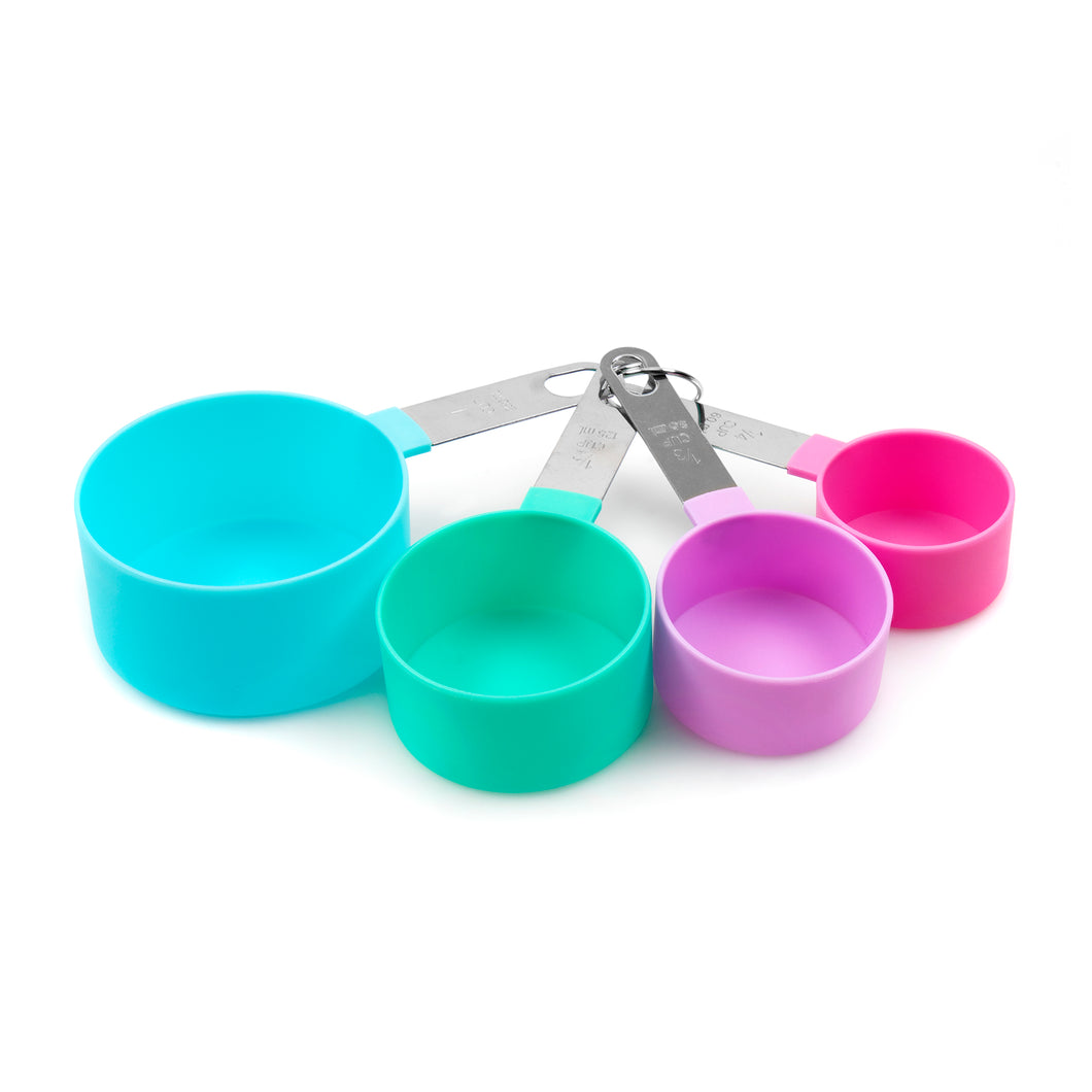 Spoon Measuring 4pk PP Cup S/S Handle
