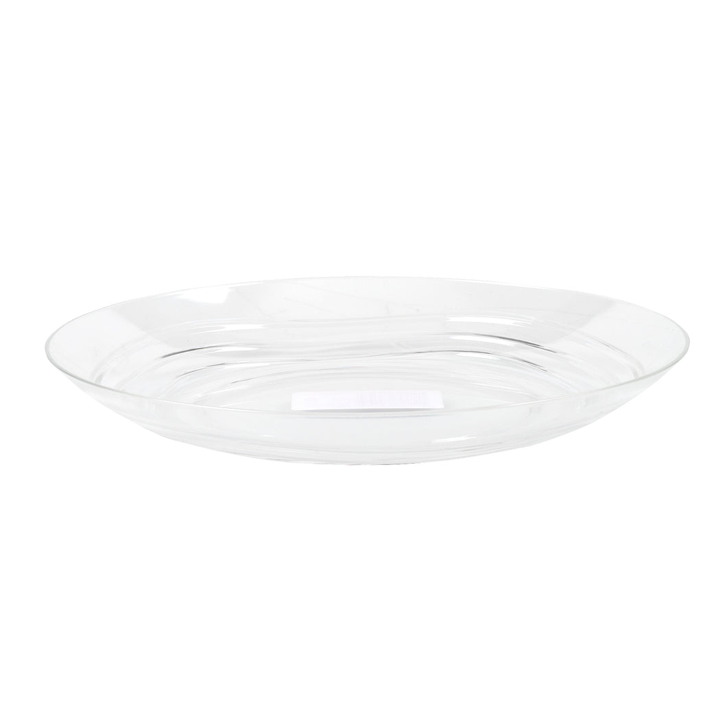 Crystal Plate Dinner Large Dia 27cm Clear Colour
