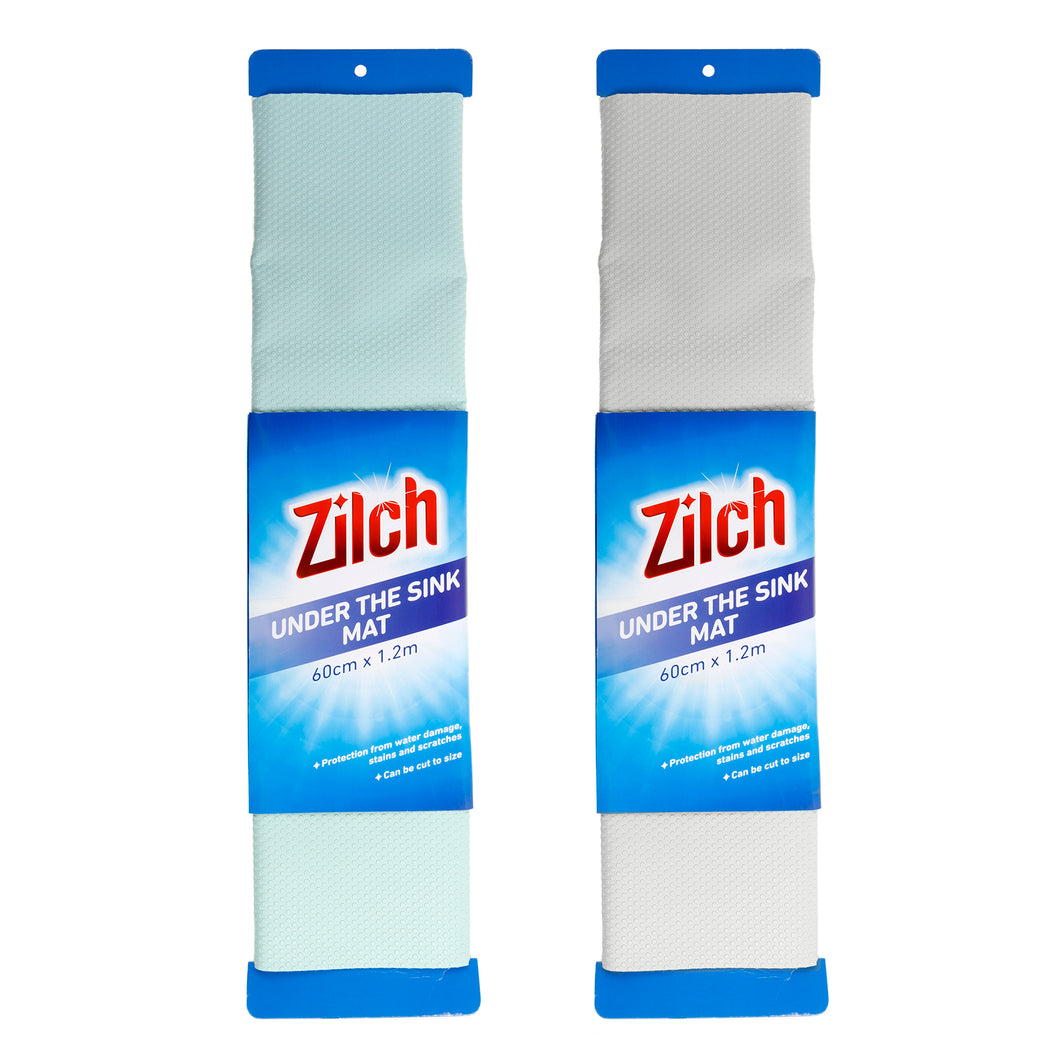 Under Sink Liner Mat 60x121cm 2 Asst Cols