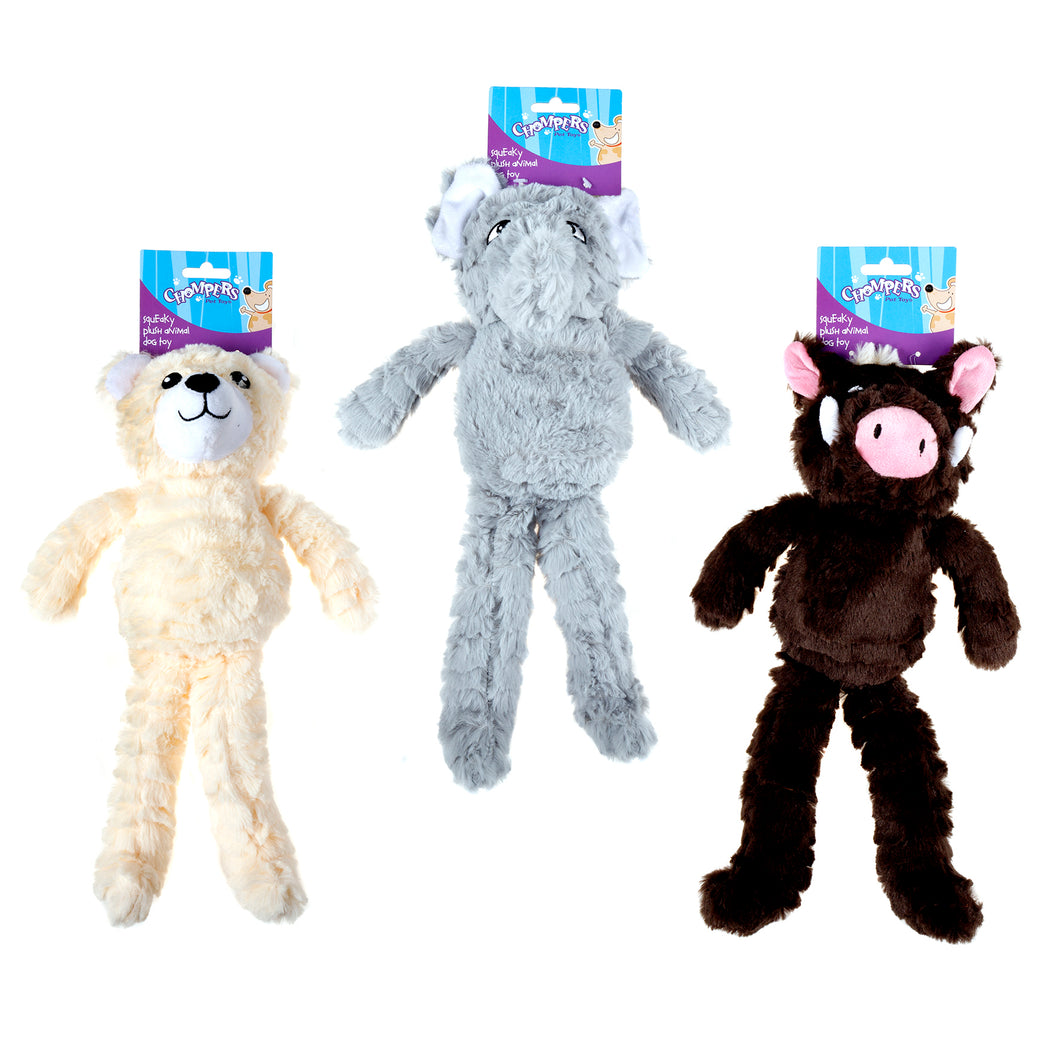 Dog Toy Plush 3 Asstd 43cm