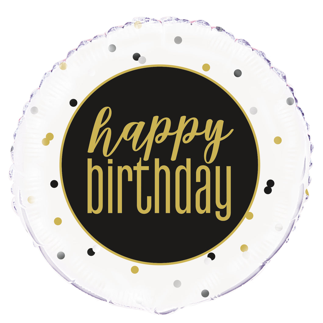 METALLIC BIRTHDAY 18