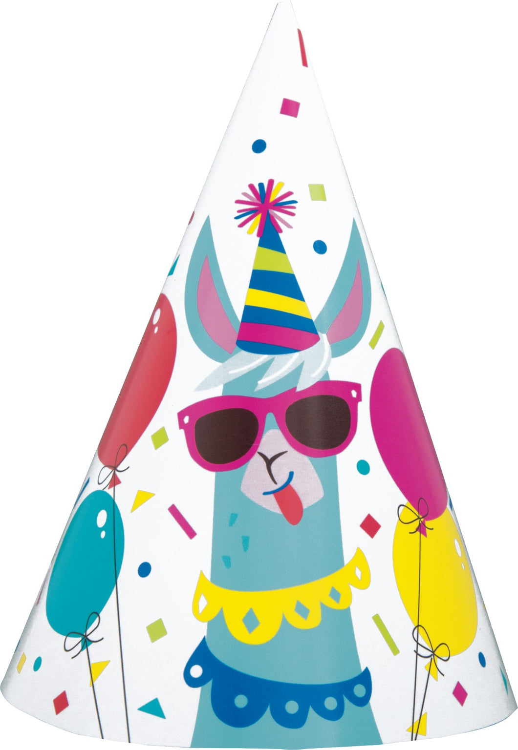 LLAMA 8 PARTY HATS