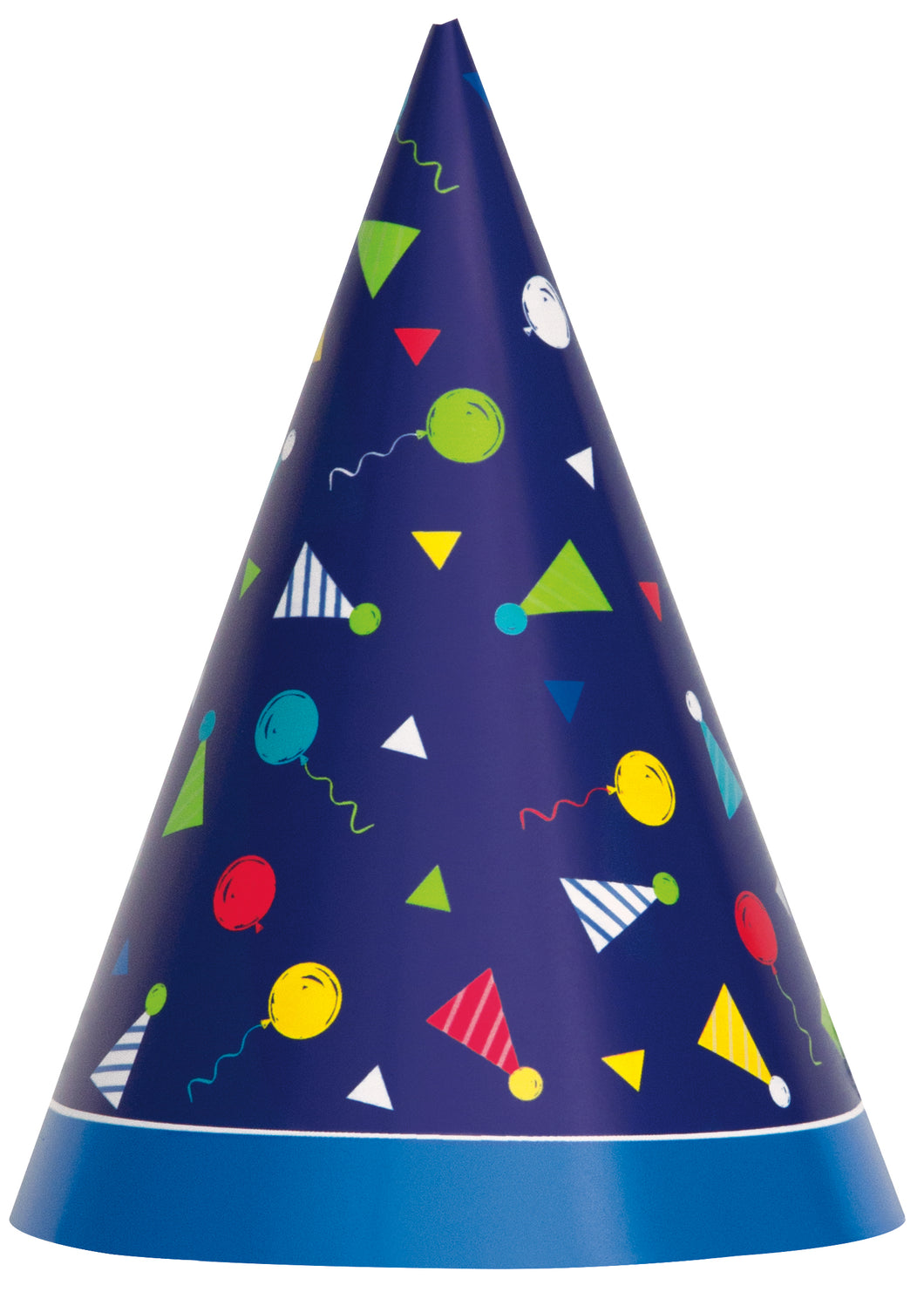 PEPPY BIRTHDAY 8 PARTY HATS
