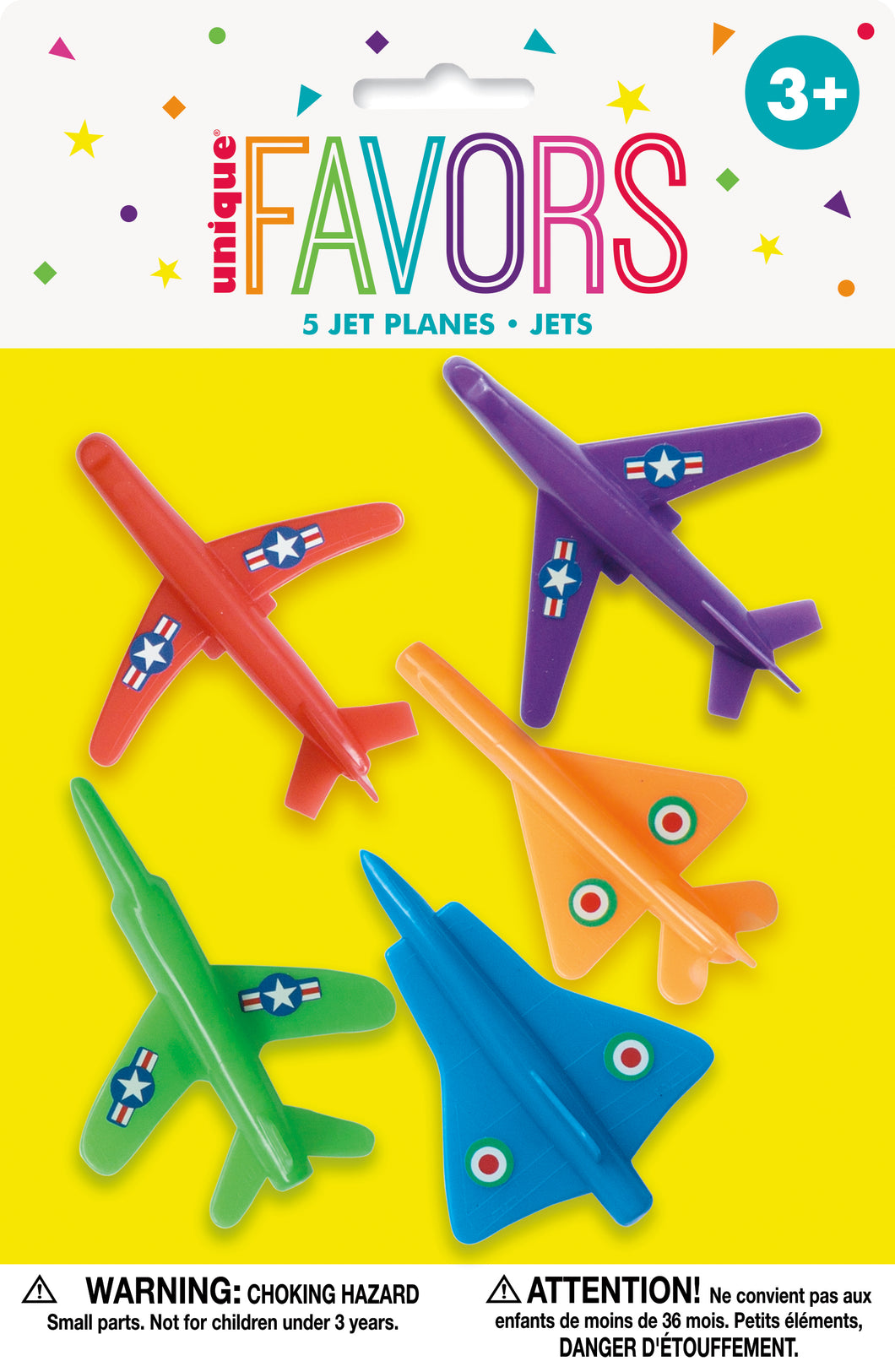 5 JET PLANES