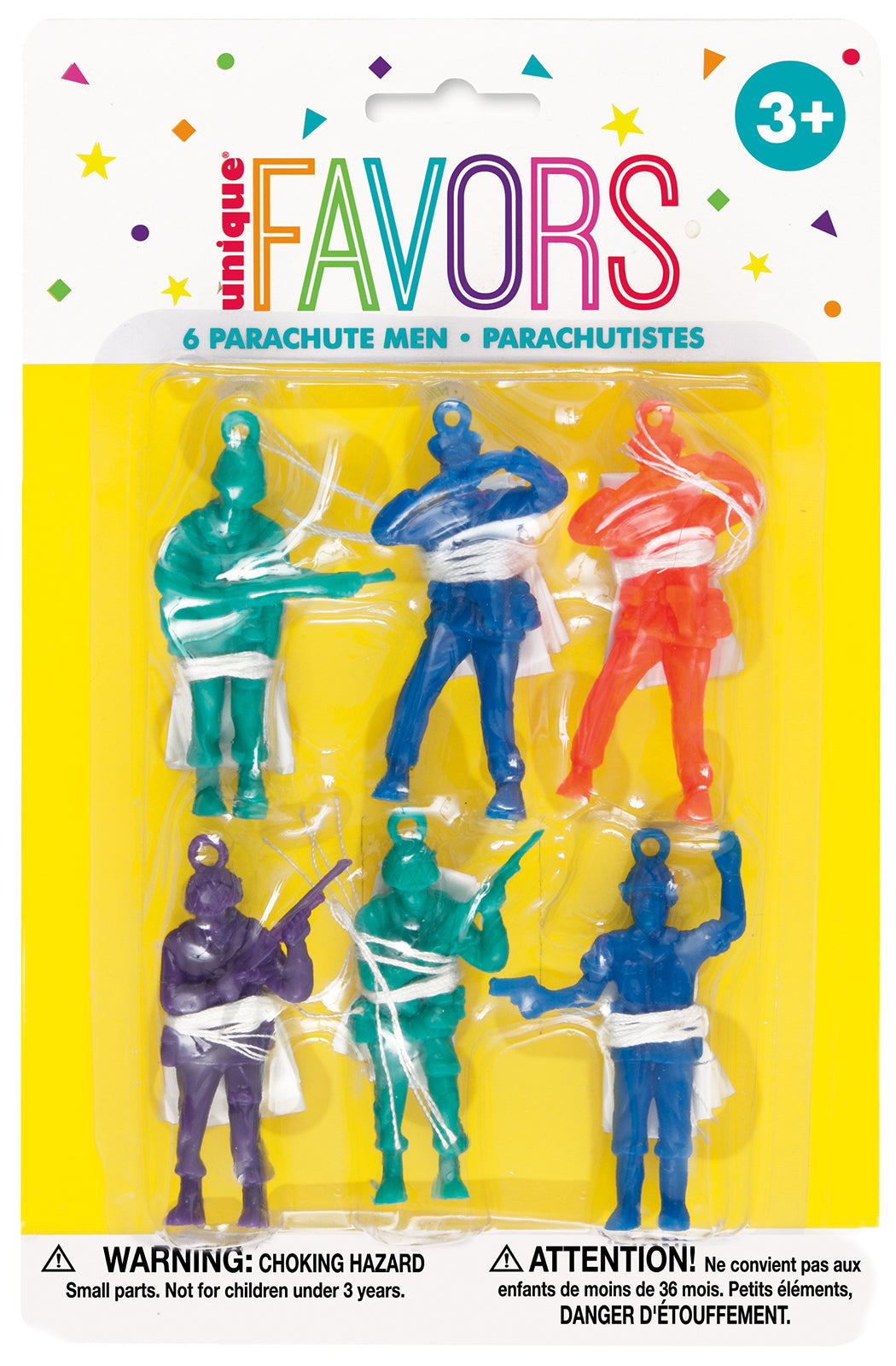6 PARACHUTE MEN