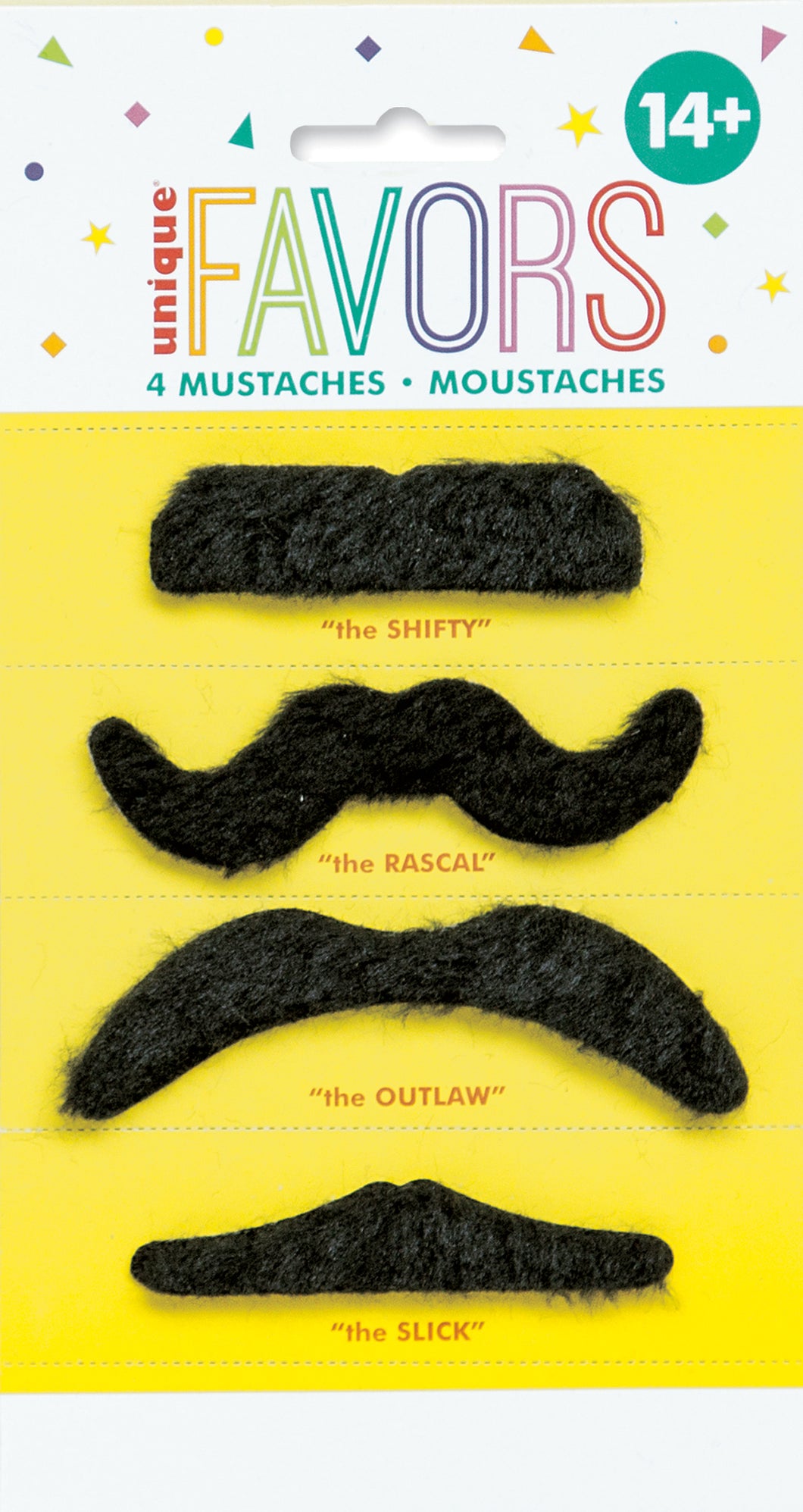 4 MUSTACHES