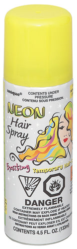 HAIR SPRAY - NEON YELLOW Supplier: Meteor Party