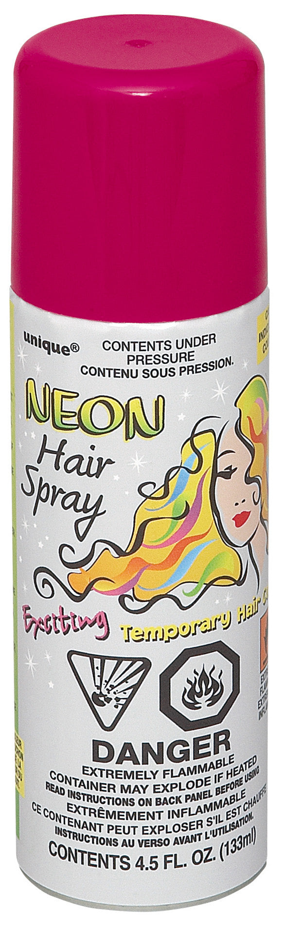 HAIR SPRAY - NEON PINK Supplier: Meteor Party