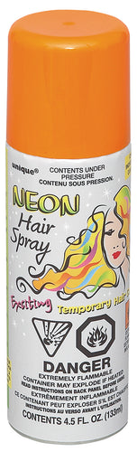 HAIR SPRAY - NEON ORANGE Supplier: Meteor Party
