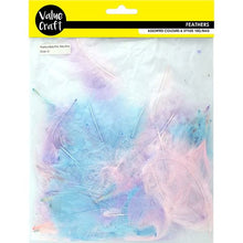 Load image into Gallery viewer, CRAFT FEATHERS PINK-BLUE-LILAC 10G
