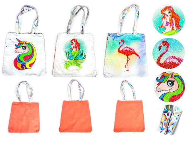 SEQUIN TOTE BAG