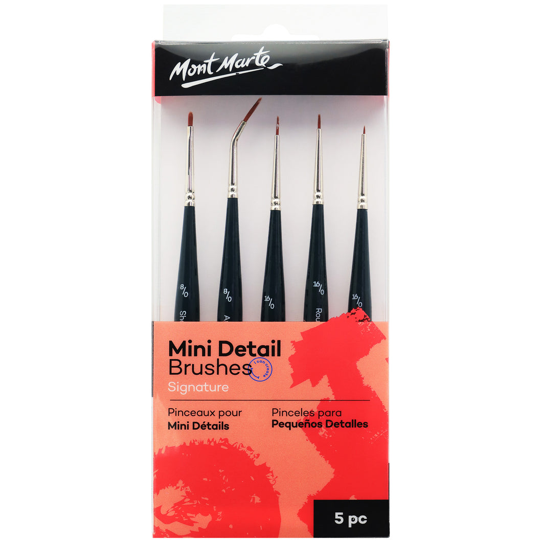 Mini Detail Brush Set 5pc - Hot Dollar Newtown