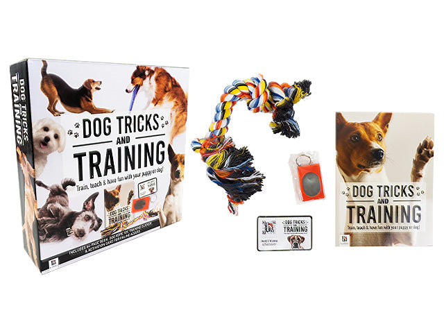DOG TRICKS & TRAINING BOX SET