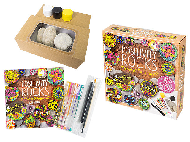 Positivity Rocks Kit POSITIVITY ROCKS KIT BOX SET | Hot Dollar Newtown | One Stop Variety ...