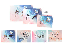 Load image into Gallery viewer, GRADIENT WATERCOLOUR GIFT BAG (Medium, Large or X-Large)
